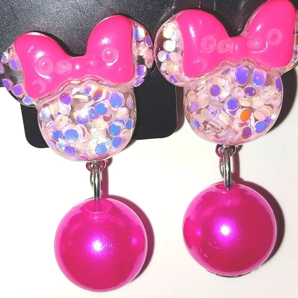 Beautiful fashion clip-on kids earrings
